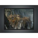 Ver imagem 3 de Quadro Decorativo Senhor Dos Anéis Super Heróis Geek Salas Quartos Com Moldura G01