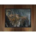Ver imagem 2 de Quadro Decorativo Senhor Dos Anéis Super Heróis Geek Salas Quartos Com Moldura G01