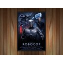 Ver imagem 2 de Quadro Decorativo Robocop Cinema Filmes Geek Salas Quartos Com Moldura