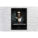 Ver imagem 4 de Quadro Decorativo Exterminador Do Futuro Cinema Filmes Geek Salas Quartos Com Moldura G03