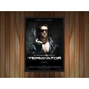 Ver imagem 2 de Quadro Decorativo Exterminador Do Futuro Cinema Filmes Geek Salas Quartos Com Moldura G03