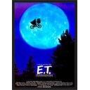 Ver imagem 1 de Quadro Decorativo E.T Cinema Filmes Geek Salas Quartos Com Moldura