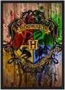 Ver imagem 1 de Quadro Decorativo Harry Potter Cinema Filmes Geek Salas Quartos Com Moldura G01