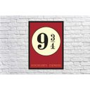 Ver imagem 4 de Quadro Decorativo Harry Potter Cinema Filmes Geek Salas Quartos Com Moldura G02