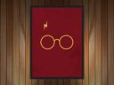Ver imagem 2 de Quadro Decorativo Harry Potter Cinema Filmes Geek Salas Quartos Com Moldura G03