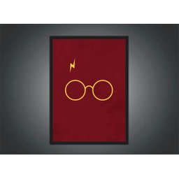 Quadro Decorativo Harry Potter Cinema Filmes Geek Salas Quartos Com Moldura G03 - 3