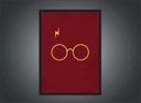 Ver imagem 3 de Quadro Decorativo Harry Potter Cinema Filmes Geek Salas Quartos Com Moldura G03