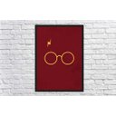 Ver imagem 4 de Quadro Decorativo Harry Potter Cinema Filmes Geek Salas Quartos Com Moldura G03