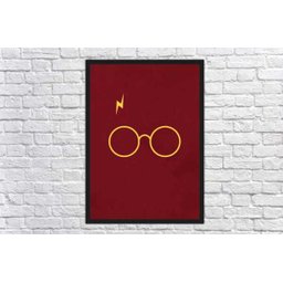 Quadro Decorativo Harry Potter Cinema Filmes Geek Salas Quartos Com Moldura G03 - 4
