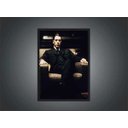 Ver imagem 3 de Quadro Decorativo Poderoso Chefão Cinema Filmes Geek Salas Quartos Com Moldura G04