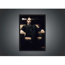 Quadro Decorativo Poderoso Chefão Cinema Filmes Geek Salas Quartos Com Moldura G04 - 3