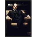 Ver imagem 1 de Quadro Decorativo Poderoso Chefão Cinema Filmes Geek Salas Quartos Com Moldura G04