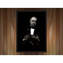 Ver imagem 2 de Quadro Decorativo Poderoso Chefão Cinema Filmes Geek Salas Quartos Com Moldura G09
