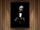 Ver imagem 2 de Quadro Decorativo Poderoso Chefão Cinema Filmes Geek Salas Quartos Com Moldura G09