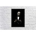 Ver imagem 4 de Quadro Decorativo Poderoso Chefão Cinema Filmes Geek Salas Quartos Com Moldura G09
