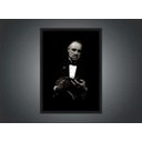 Ver imagem 3 de Quadro Decorativo Poderoso Chefão Cinema Filmes Geek Salas Quartos Com Moldura G09