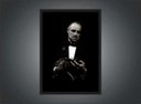 Ver imagem 3 de Quadro Decorativo Poderoso Chefão Cinema Filmes Geek Salas Quartos Com Moldura G09