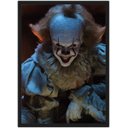Ver imagem 1 de Quadro Decorativo It Terror Palhaço Cinema Filmes Geek Salas Quartos Com Moldura