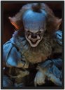 Ver imagem 1 de Quadro Decorativo It Terror Palhaço Cinema Filmes Geek Salas Quartos Com Moldura