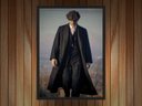 Ver imagem 2 de Quadro Decorativo Peaky Blinders Cinema Filmes Geek Salas Quartos Com Moldura G01