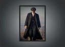 Ver imagem 3 de Quadro Decorativo Peaky Blinders Cinema Filmes Geek Salas Quartos Com Moldura G01