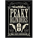 Ver imagem 1 de Quadro Decorativo Peaky Blinders Cinema Filmes Geek Salas Quartos Com Moldura G03