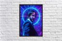 Ver imagem 3 de Quadro Decorativo John Wick Cinema Filmes Geek Salas Quartos Com Moldura G01