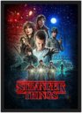 Ver imagem 1 de Quadro Decorativo Stranger Things Séries Cinema Filmes Geek Salas Quartos Com Moldura G01