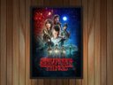 Ver imagem 2 de Quadro Decorativo Stranger Things Séries Cinema Filmes Geek Salas Quartos Com Moldura G01