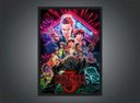 Ver imagem 3 de Quadro Decorativo Stranger Things Séries Cinema Filmes Geek Salas Quartos Com Moldura G02