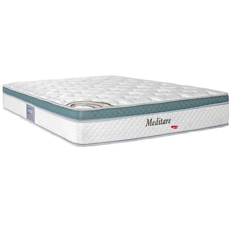 Colchão Casal Herval Molas Ensacadas MasterPocket Meditare Euro Pillow (138x188x29) - 