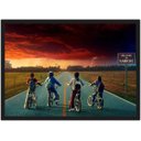 Ver imagem 1 de Quadro Decorativo Stranger Things Séries Cinema Filmes Geek Salas Quartos Com Moldura G03
