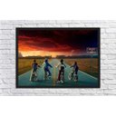 Ver imagem 4 de Quadro Decorativo Stranger Things Séries Cinema Filmes Geek Salas Quartos Com Moldura G03