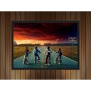 Ver imagem 2 de Quadro Decorativo Stranger Things Séries Cinema Filmes Geek Salas Quartos Com Moldura G03