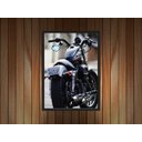 Ver imagem 3 de Quadro Decorativo Motos Antigas Vintage Bar Churrasco Decorações Com Moldura G02