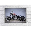 Ver imagem 4 de Quadro Decorativo Motos Antigas Vintage Bar Churrasco Decorações Com Moldura G07