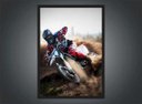Ver imagem 2 de Quadro Decorativo Motos Motocross Esporte Radical Decorações Com Moldura G01