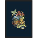 Ver imagem 1 de Quadro Decorativo Ganhar Ou Morrer Nerd Geek Decorações Com Moldura