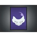 Ver imagem 2 de Quadro Decorativo Dragon Ball Anime Freeza Nerd Geek Decorações Com Moldura