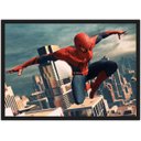 Ver imagem 1 de Quadro Decorativo Homem Aranha Super Heróis Nerd Geek Decorações Com Moldura