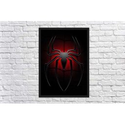 Quadro Decorativo Homem Aranha Super Heróis Nerd Geek Decorações Com Moldura G2 - 4