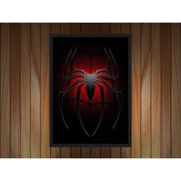 Quadro Decorativo Homem Aranha Super Heróis Nerd Geek Decorações Com Moldura G2 - 2