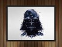 Ver imagem 2 de Quadro Decorativo Star Wars Darth Vader Nerd Geek Decorações Com Moldura G06