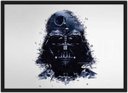 Ver imagem 1 de Quadro Decorativo Star Wars Darth Vader Nerd Geek Decorações Com Moldura G06
