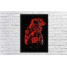 Quadro Decorativo Star Wars Darth Vade Nerd Geek Decorações Com Moldura G08 - 4