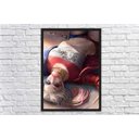 Ver imagem 3 de Quadro Decorativo Arlequina Esquadrão Suicida Nerd Geek Decorações Com Moldura G3