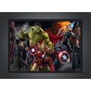 Ver imagem 2 de Quadro Decorativo Os Vingadores Super Heróis Nerd Geek Decorações Com Moldura G08