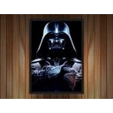 Ver imagem 3 de Quadro Decorativo Darth Vader Star Wars Nerd Geek Decorações Com Moldura G010