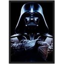 Ver imagem 1 de Quadro Decorativo Darth Vader Star Wars Nerd Geek Decorações Com Moldura G010