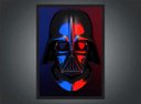 Ver imagem 3 de Quadro Decorativo Darth Vader Star Wars Nerd Geek Decorações Com Moldura G011